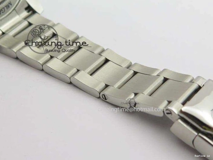 1225 HighPerformance Milgauss 116400 GV JF 1:1 Green Sapphire Blue Dial On SS Bracelet SA 3959